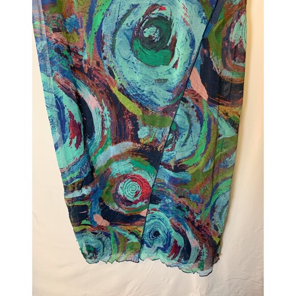 Mado et Les Autres dress (size small) ART YOU WEAR French design on mesh BOHO - Picture 6 of 14